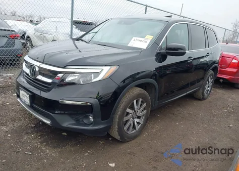 2022 Honda Pilot Ex-L from USA, damaged, VIN 5FNYF6H54NB017137